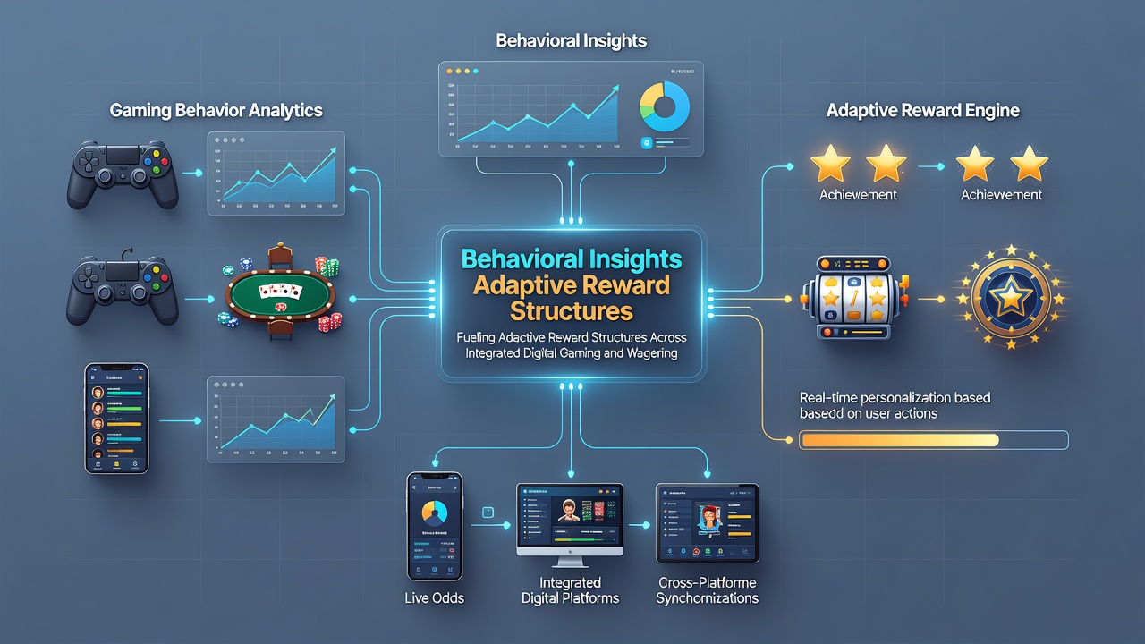 Players engaging wth synchronized rewards across slots, poker, and sports betting interfaces in US markets