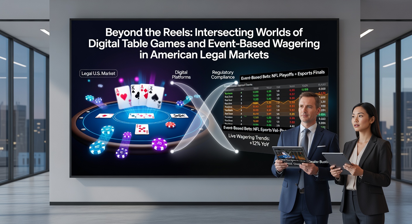 Digital table games and event wagering platforms merging in a modern US online casino interface