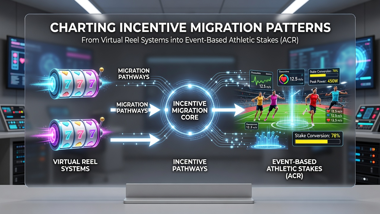 Analytics dashboard displaying player migration flows between reel systems and athletic stakes