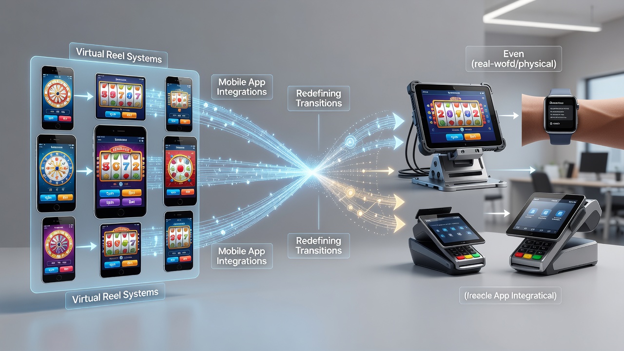 User navigating between digital slot reels and live event wagering dashboard on a mobile device